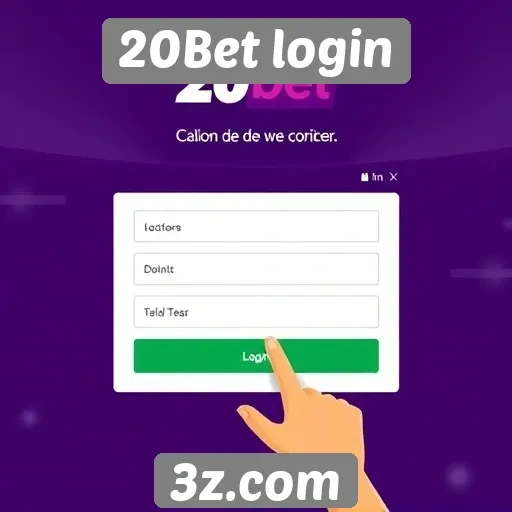 Como fazer login no 20Bet passo a passo