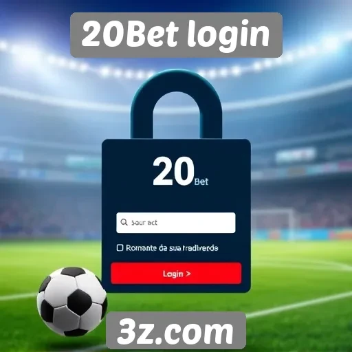 Recuperando senha no 20Bet login